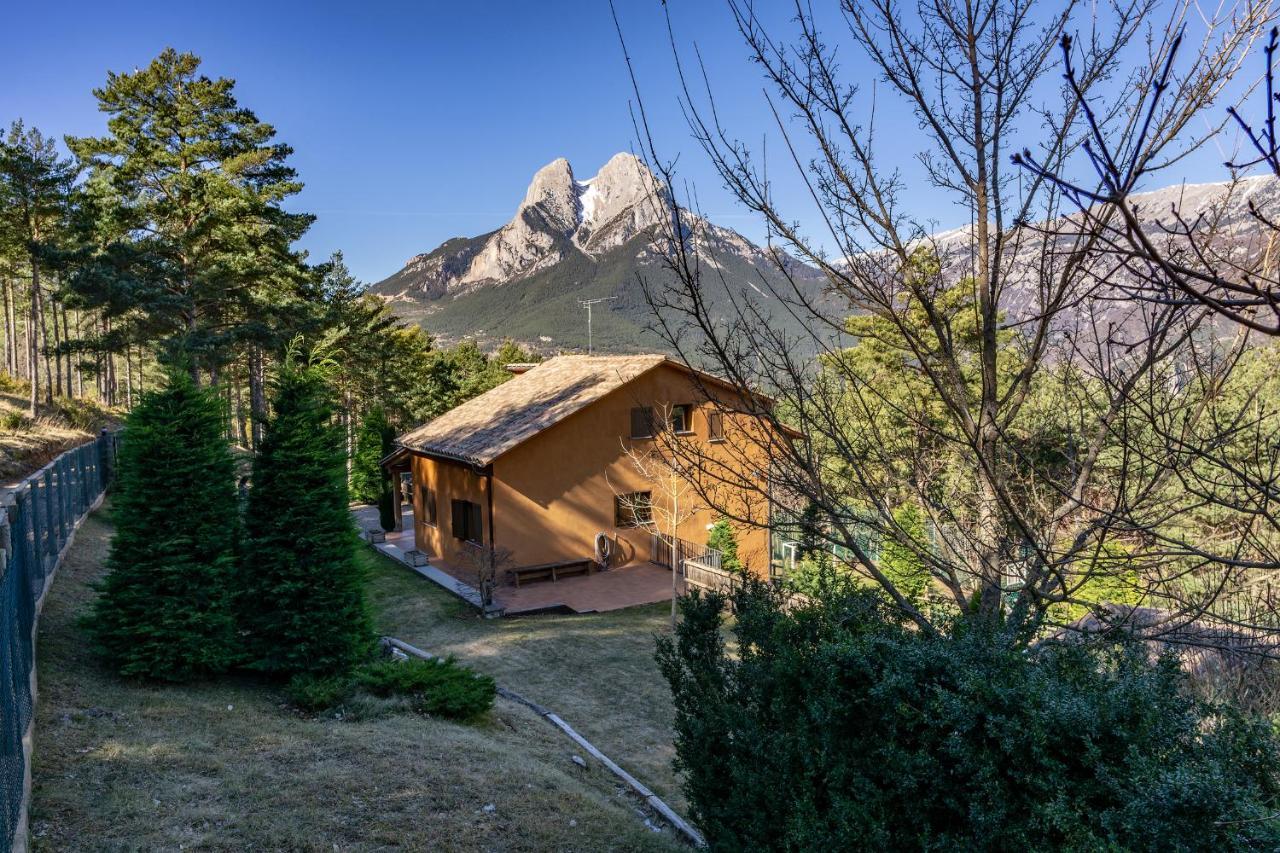Cal Roig - Pedraforca Villa Saldés Exteriör bild