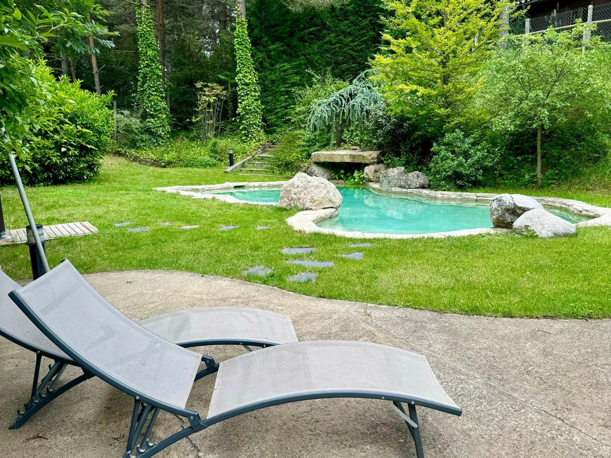 Cal Roig - Pedraforca Villa Saldés Exteriör bild