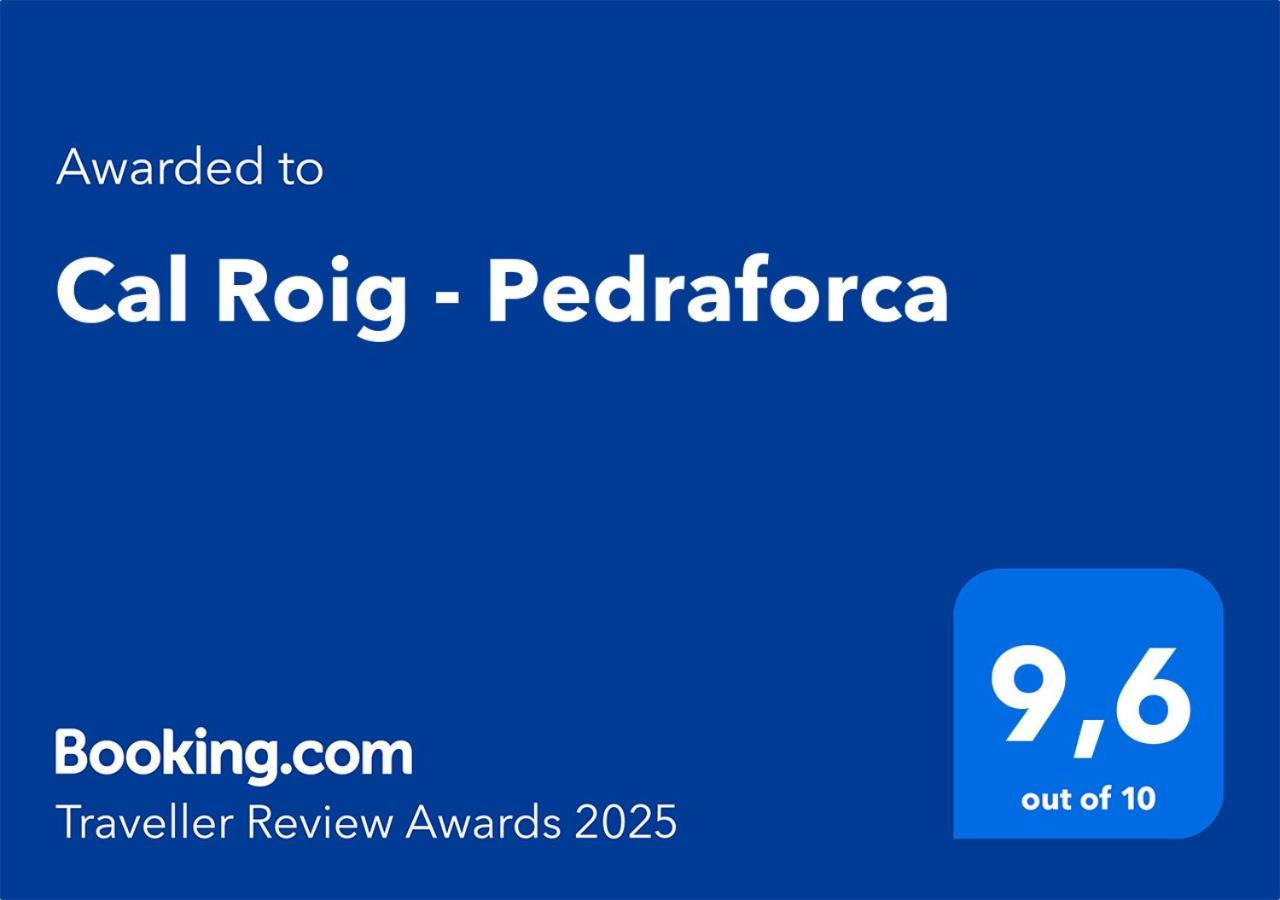 Cal Roig - Pedraforca Villa Saldés Exteriör bild
